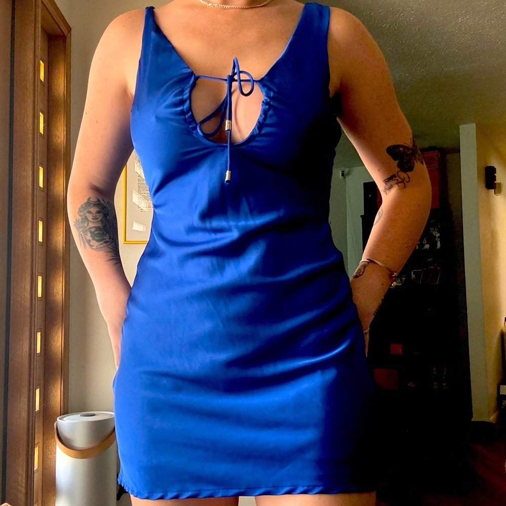 Blue princess Polly dress